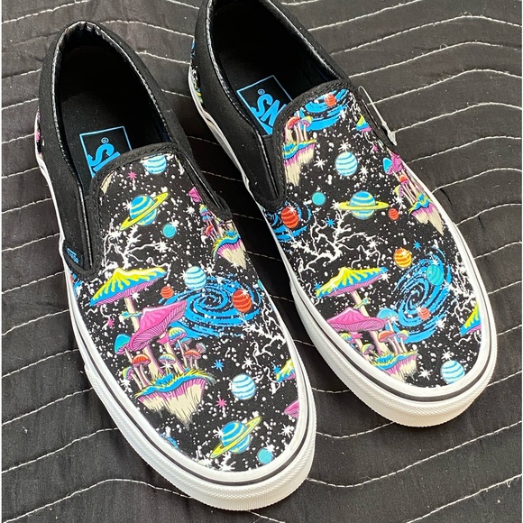 Vans Other - New Vans Unisex Cosmic Glow Skate Shoe men’s 6.5